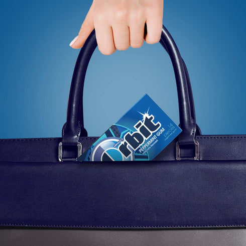 ORBIT Peppermint Sugarfree Chewing Gum, 3 Packs of 14-Pieces (42 Total Pieces)...