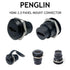 PENGLIN 2PCS HDMI Panel Mount Connector,HDMI 2.0 Female to Female Display Connector Support 4K Resolution for TV Monitor Projector...