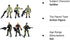 Army Men Action Figures, Soldiers Toys for Boys,Army Toy for Boys 8-14 Military Playset Toys for Boys Ages 4-7 SWAT Team Boys Toy, for Boys Age 3+...
