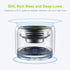 EWA Travel Case Packed, A106 Pro Portable Bluetooth Speaker with Custom Bass Radiator, Brief Design, IP67 Waterproof, Perfect Mini Speaker for Sho...