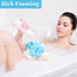 Bath Loofah Shower Sponge Body Back Scrubber Soft Mesh Shower Puffs Exfoliating Loofa for Women & Men Bath Accessories Cleaning Tool (1 Count (Pac...