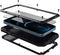 Marrkey for iPhone 12 Case,Full Body Protective Cover Heavy Duty Shockproof Tough Armour Aluminum Alloy Metal Case with Silicone Built-in Screen P...