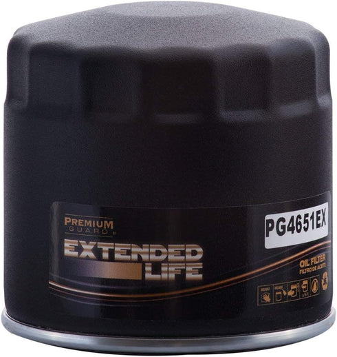 PG Oil Filter, Extended Life PG4651EX | Fits 1956-2020 various models of Acura, Cadillac, Chrysler, Dodge, Ford, Honda, Jeep, Land Rover, Lincoln,...