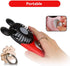 Cute Personal Mini Fan, Handheld & Portable USB Rechargeable Fan with Beautiful LED Light, 3 Adjustable Speeds, Portable Holder, for Indoor Or Out...
