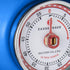Zassenhaus Magnetic Retro Kitchen Timer, Classic Mechanical Cooking Timer (Royal Blue)...