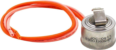 Siwdoy WR51X10055 Defrost Heater, WR55X10025 Temperature Sensor and WR50X10068 Defrost Thermostat Compatible with General Electric Hotpoint Refrigerators Replaces WR51X10030 AP3183311
