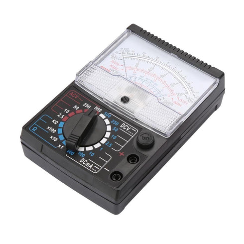 DC AC Voltage Multimeter, Analog Pointer Multimeter Multitester AC DC Voltage Resnce Testing Instrument Pointer Multimeter...