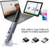 lychee Wireless Optical Pocket Pen Mouse, 2.4GHZ USB Wireless Optical Pen Mouse 800/1200/1600 DPI Adjustable Handwriting Mini Air Mouse Mice for P...