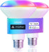 Linkind Matter Smart RGBTW Bulb, BR30 Smart Light Bulbs, LED Color Changing Light Bulbs, E26 Flood Light Bulbs 650LM 60W Recessed Smart Bulbs work...