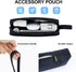 11 Inch Laptop Sleeve Case for 11-Inch Macbook Air 11-11.6 Inch Laptop Computer Chromebook, Slim Waterproof Polyester Carrying Case Padded Bag wit...