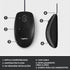 Logitech M100 Corded Mouse – Wired USB Mouse for Computers and Laptops, for Right or Left Hand Use, Black...
