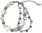 Y2K Star Pearl Beaded Chain Adjustable Aesthetic Bracelet Bracelet Chain Grunge Gift for Women Jewelry Gifts Punk Gothic Link Dainty Bracelet Resi...