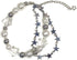 Y2K Star Pearl Beaded Chain Adjustable Aesthetic Bracelet Bracelet Chain Grunge Gift for Women Jewelry Gifts Punk Gothic Link Dainty Bracelet Resi...