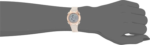 Armitron Sport Women's Digital Chronograph Blush Pink Resin Strap Watch, 45/7135PBH, Blush Pink/Rose Gold...