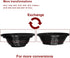 13 Pieces Filter Ring Adapter Set, Camera Lens Filter Metal Stepping Rings Kit (Includes 7+6 pcs Step Up Ring Se) Black......