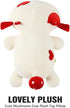 Onsoyours Cute Cow Plushie, Soft Stuffed Mushroom Cow Squishy Plush Animal Toy Pillow for Kids (Red Mushroom Cow, 12")...