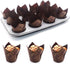 150pcs Tulip Cupcake Liners Baking Cups Muffin Liner Grease-Proof Paper Cupcake Wrappers for Wedding, Birthday Party, Standard Size (Golden Printe...