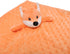 BORITAR Fox Baby Security Blanket Soft Minky Dot Fabric Lovey Blanket with Cute Woodland Pattern Backing Stuffed Plush Cuddle for Newborn Infant G...