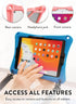 Cooper Trooper Rugged Case for 7.9, 8, 8.4, 8.7, 8.9" Tablets | Tough Bumper Protective Shock Proof Kids Holder Carrying Cover Bag, Stand, Strap...