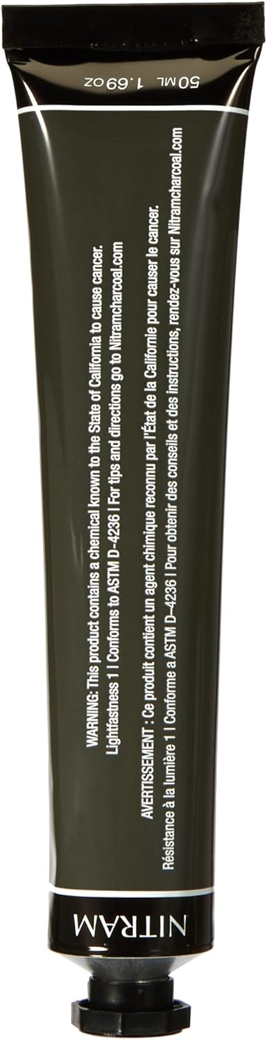 Nitram Fusains Liquid Charcoal, 50 ml Tube (7300337)...