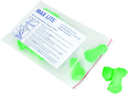 Howard Leight by Honeywell Maximum Lite Low Pressure Disposable Foam Earplugs 5-Pair Vending Pack (LPF-5)...