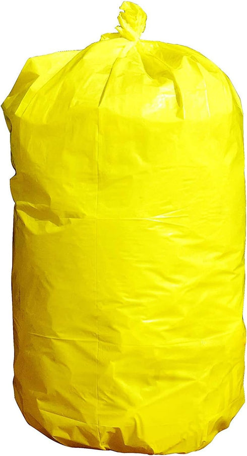 Durable Facilities Maintenance Quality Trash Bags (12-16 Gallon, BRIGHT YELLOW)...