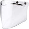 Universal 3-Snap Flip Up Visor Shield Lens for Retro Open Face Motorcycle Helmet (Clear)...