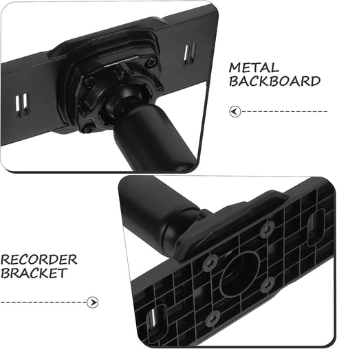 CALLARON 1 Set Dash Cam Mirror Mount Rear View Mirror Back Plate Panel Car Rear View Camera Mount Kit...