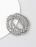 5Pcs Gold Beaded Bracelets 14K Gold Bracelets for Women Bracelet Stack Trendy Stretch Bead Bracelets Silver Bead Bracelet Dainty Jewelry for Women...