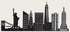 New York City Detailed Skyline Cake Stencil Side C1000 by Designer Stencils...