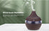 Wood Grain Humidifier LED Night Light Mist Maker Air Humidifier Essential Oil Diffuser Small Humidifiers for Bedroom Office Car Home 300ml...