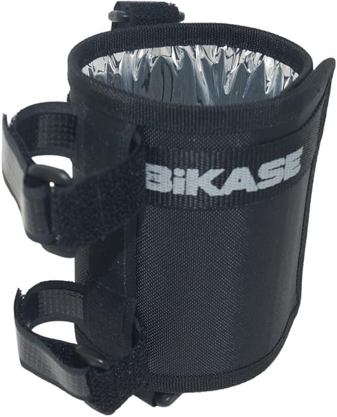 BiKase Bev Wrap: Bike Water Bottle Holder | Universal Insulated eBike Cup Holder | Removable Non-Slip Hook&Loop Fasteners and adjustable Strap | H...