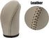 X AUTOHAUX Car Faux Leather Gear Shift Knob Cover Automatic Transmission Boots Shift Lever Sheath for Nissan Pathfinder 2013-2020 Beige...