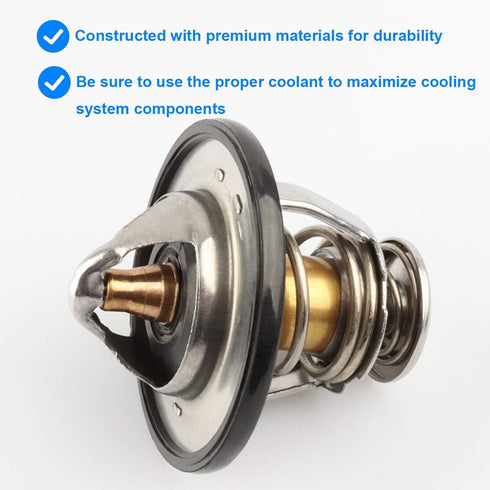 Allmotorparts Thermostat 90916-03100 Compatible with Toyota Lexus - 2000-2006 Tundra, 2003-2007 4Runner SC430, 1998-2007 Land Cruiser LX470, 2001-...
