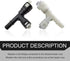 Pack-2 Car T-connector Three-way Cooling Water Pipe Joint, Replacement Parts 15055343 15055342, Heater Inlet Hose Fitting, Compatible with Select ...