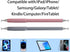 2 in 1 Stylus Pens for iPad,Universal Touch Screens High Sensitive & Precision Capacitive Disc Tip Pen Stylus for Samsung/Galaxy/Kindle/Tablet/Com...