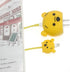 3D Cute Cartoon Charger Protector Case - Compatible for Apple 20W USB-C Power Adapter and Lightning Cable (Yellow Winnie)...