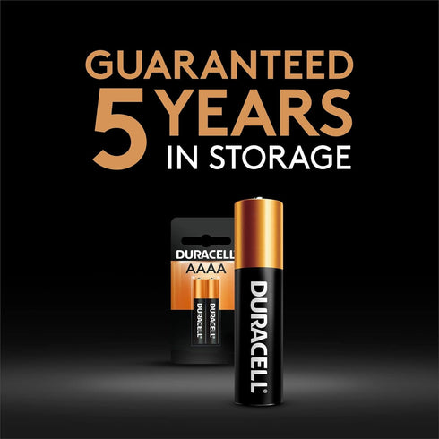 Duracell AAAA 1.5V Ultra Photo Alkaline-Batteries, 2 Count Pack, AAAA 1.5 Volt Alkaline-Battery, Long-Lasting for-Cameras, Glucose and Blood Monit...