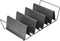 Chicago Metallic Professional 6-Shell Baked Taco Rack. Pefect for baking, filling and serving, 15-Inch-by-7-Inch, Grey...
