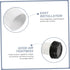 2pcs toilet connecting water flush extension toilet Lengthened toilet parts drainage Toilet Accessory for Wall Drain t tool rubber pvc water tank ...