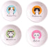 4pcs Ceramics Cat Dinner Plate Seasoning Dishes Sushi Dipping Bowl Appetizer Plate Dessert Plate,Home Decoration...