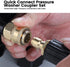 2 PCS pressure washer coupler 1/4 inch Quick Connect to Female NPT 5000 PSI Solid Brass Fitting for Wand Hose Gun Power Washer Parts and Accessori...