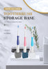 Sleek Mini Ceramics Toothbrush Holder Stand for Bathroom Vanity Countertops, Mini Ceramics Toothbrush Holder Stand (White)...