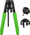 green Fiber optic Drop stripper for 3.0 mm x 2.0 mm fiber optic Drop cable stripper FTTH cold joint tool Leather wire stripper Fiber optic strippi...