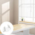 6 PCS Blinds Cordless Handles Clear Mini Plastic Honeycomb Roller Shades Hem Grips Shade Window Lift Handles Curtain Hardware Hooks for PVC Cordle...