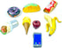 Super Foodie Recooked Action Figure Accessories 1:12 and Six inch Scale Miniature Plastic Food Accessories for 5, 6 and 7 inch Action Figure Photo...