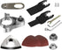 Converter Oscillating Tool Adapter Kit 100 Type Aluminum Angle Grinder Polishing Oscillating Multitool Accessories Kit(As shown)...