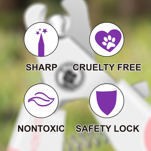 OneCut 4.7" Small Dog & Cat Nail Clipper Stainless Steel Cat Claw Trimmers for Rabbits, Guinea Pigs, Birds, Puppies, Kittens and Small Animals Pet...