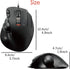ELECOM EX-G Wired Trackball Mouse, Ergonomic, Thumb Control, Smooth Tracking Roller Ball, 6 Programmable Buttons, Tilt Scroll Computer Mice for PC...