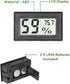 Goabroa Mini Hygrometer Thermometer Digital Indoor Humidity Gauge Monitor with Temperature Meter Sensor Fahrenheit (?)